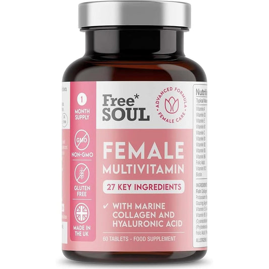 Free Soul Women's Multivitamins & Minerals, 60 Tablets