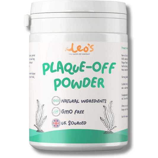 Leo's Plaque Off Powder for Dogs & Cats, 200g